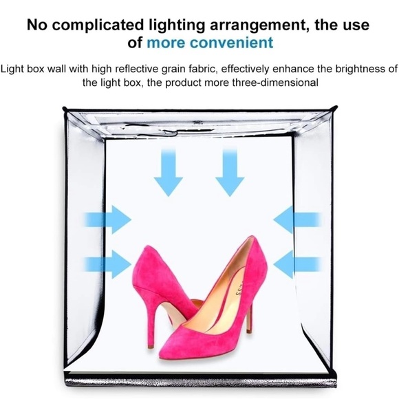NEW IN BOX PULUZ Studio Foldable Softbox with 6 Colours Background - Picture 4 of 7